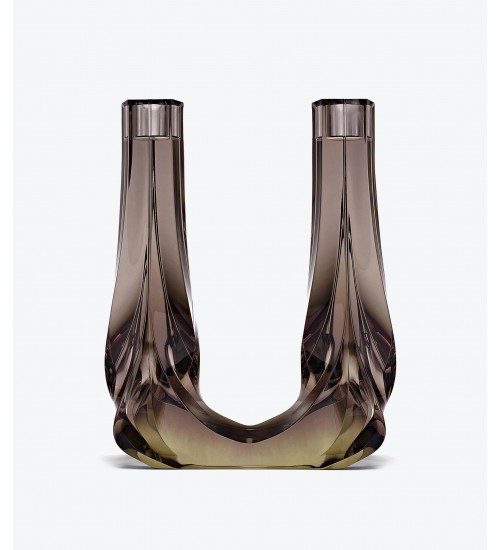 Zaha  Hadid Design BRAID DOUBLE CANDLE HOLDER - H 47.5 CM烛架